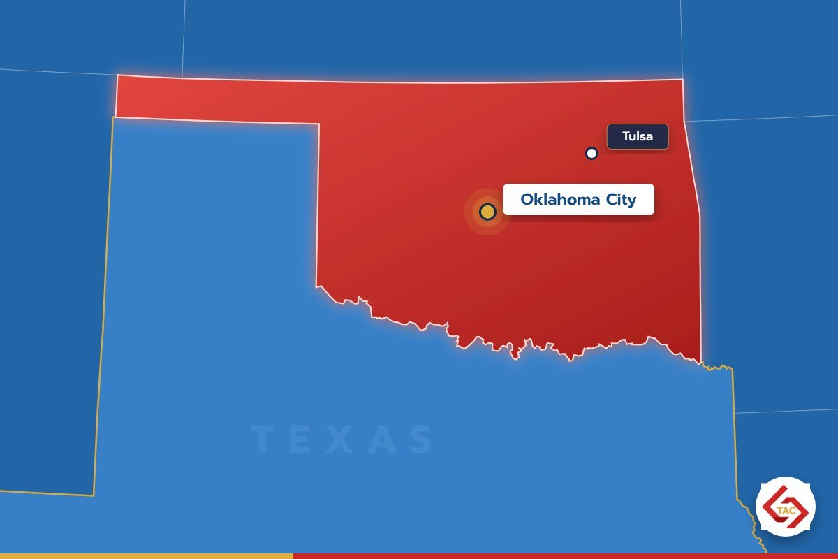Map – Oklahoma